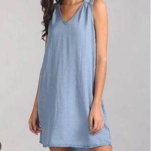 GAP Medium Indigo Sleeveless Dress (Size Large)